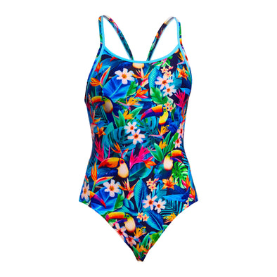 Birdie Wordie | Ladies Diamond Back One Piece