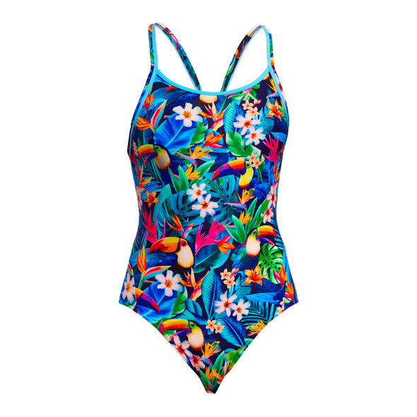 Birdie Wordie | Ladies Diamond Back One Piece