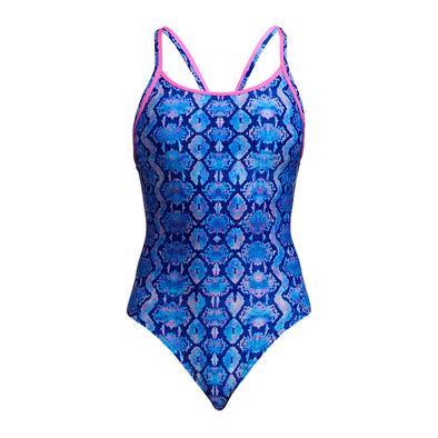 Blue Viper | Ladies Diamond Back One Piece