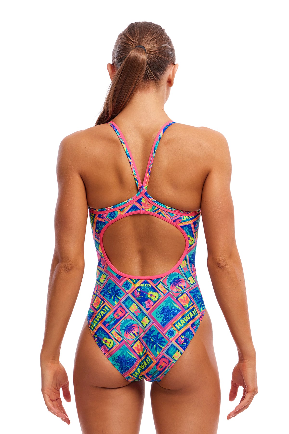 Coco Canel | Ladies Diamond Back One Piece