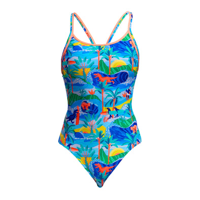 Duuude | Ladies Diamond Back One Piece