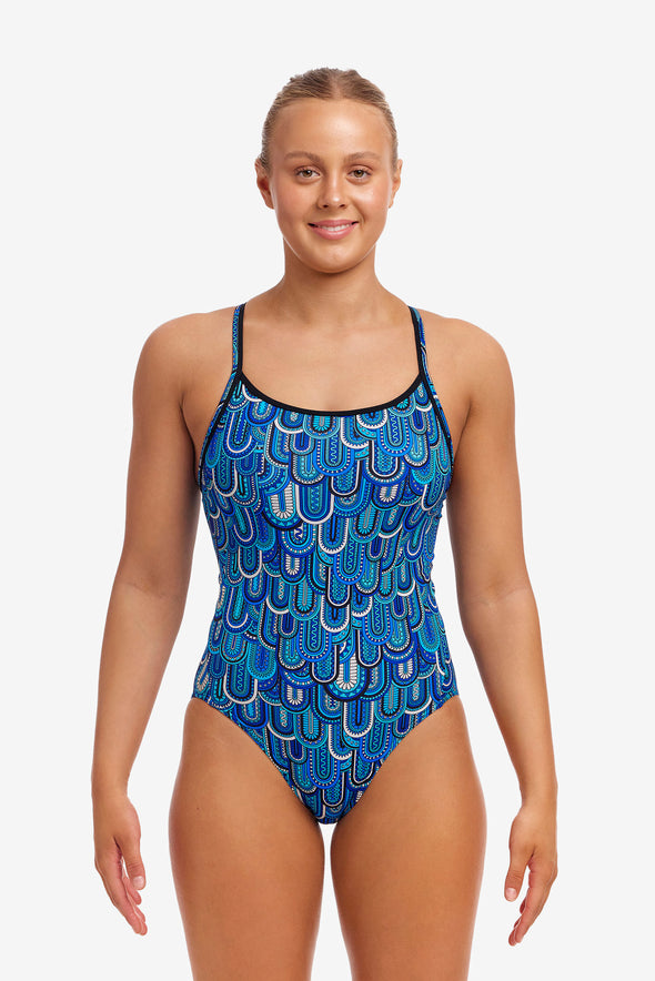 Flight School | Ladies Diamond Back One Piece