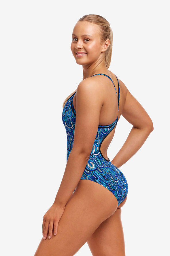 Flight School | Ladies Diamond Back One Piece