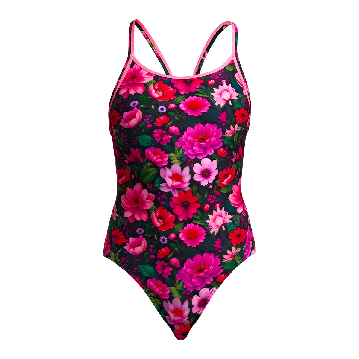 Garden Glow | Ladies Diamond Back One Piece