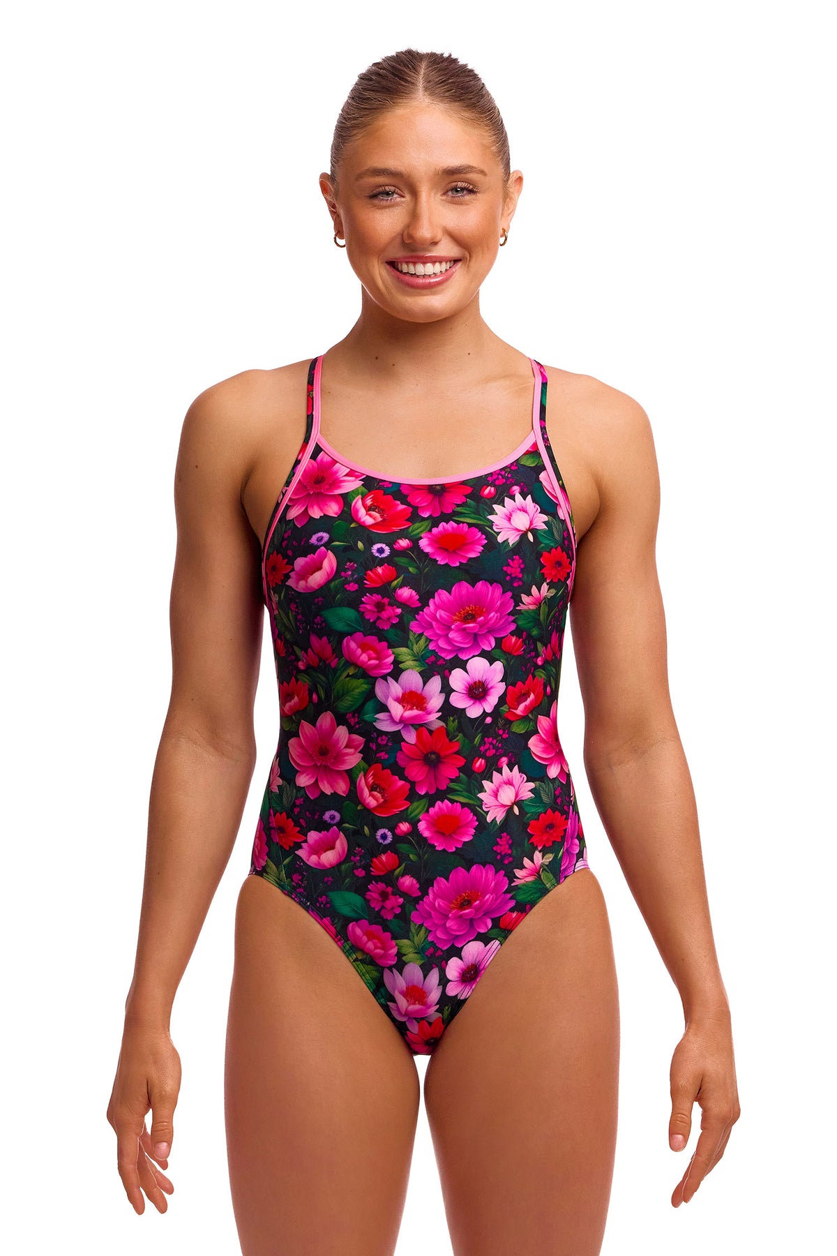 Garden Glow | Ladies Diamond Back One Piece