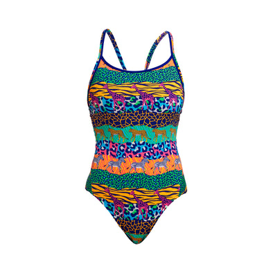 Gone Wild | Ladies Diamond Back One Piece