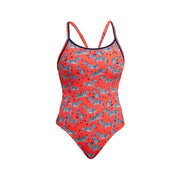 Hot To Trot | Ladies Diamond Back One Piece