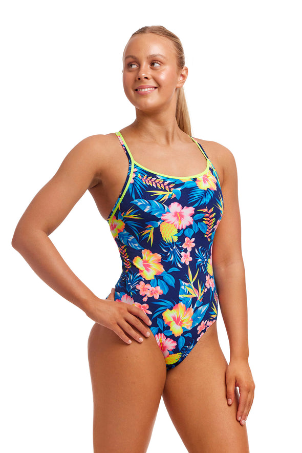 In Bloom | Ladies Diamond Back One Piece