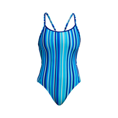 Lane Lines | Ladies Diamond Back One Piece