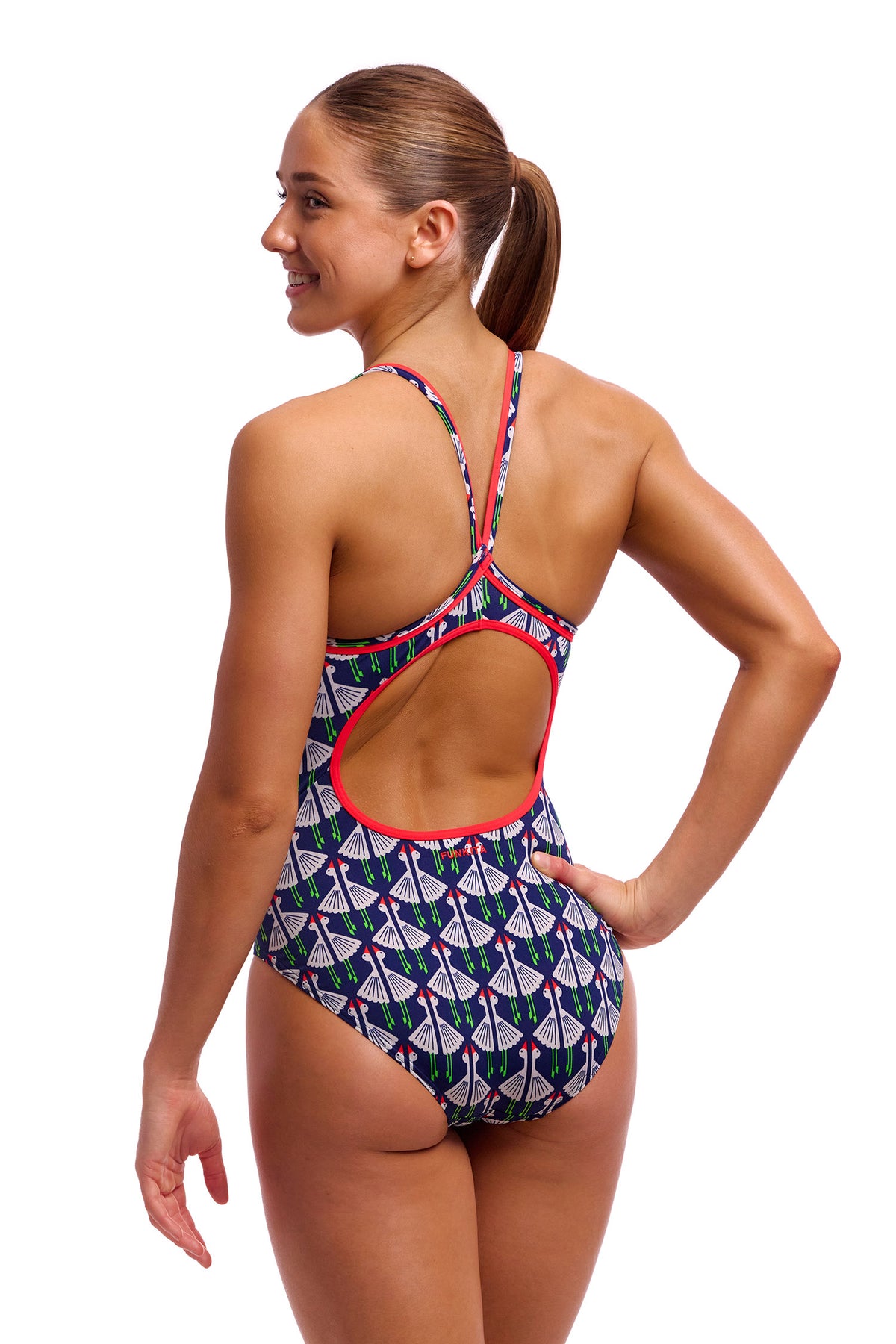 Sitting Duck | Ladies Diamond Back One Piece