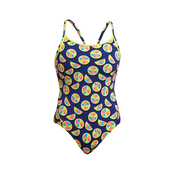 You Lemon | Ladies Diamond Back One Piece