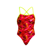 Saucy Sonar | Ladies Strapped In One Piece