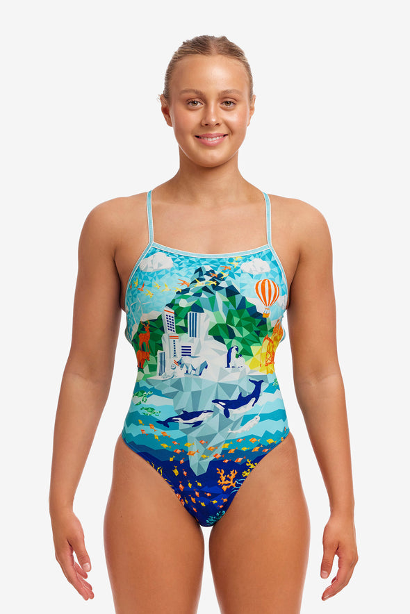 Wildermess | Ladies Strapped In One Piece