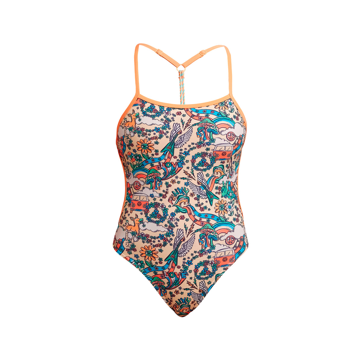 Free Love | Ladies Twisted One Piece