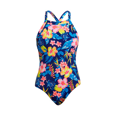 In Bloom | Ladies Sky Hi One Piece