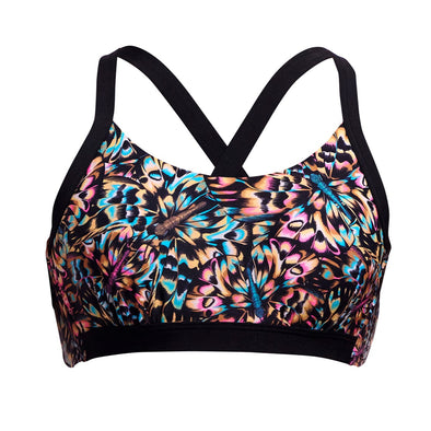 Copper Cluster | Ladies Hold Steady Crop Top