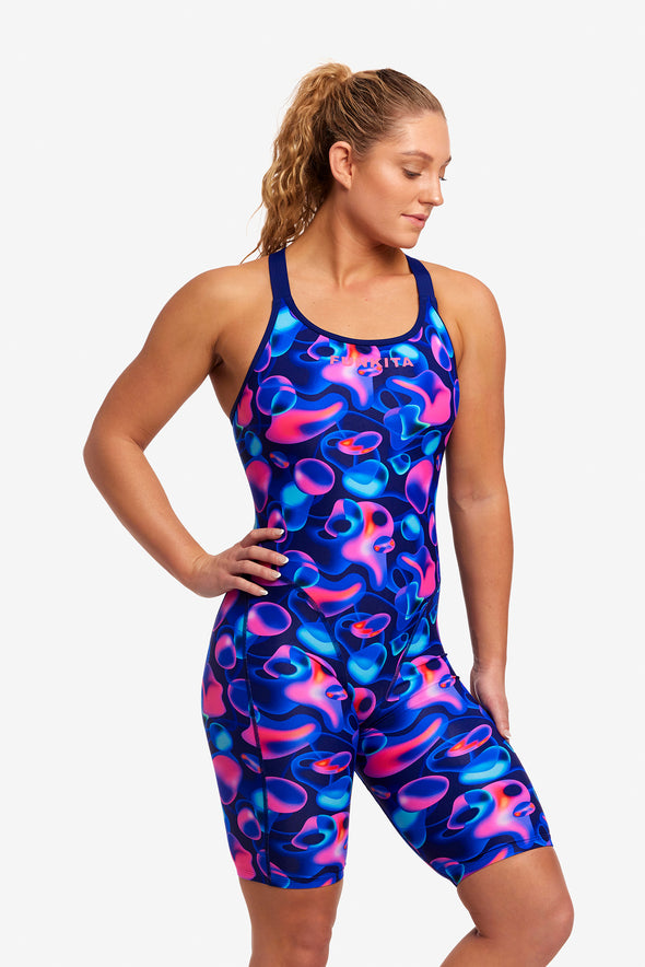 Liquid Lights | Ladies Fast Legs One Piece