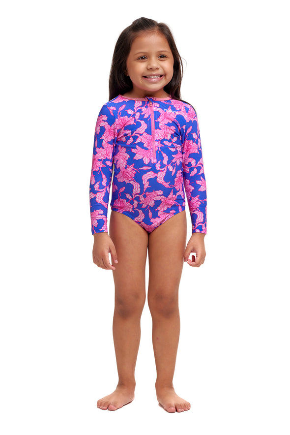 Perfect Petal | Toddler Girls Sun Cover One Piece