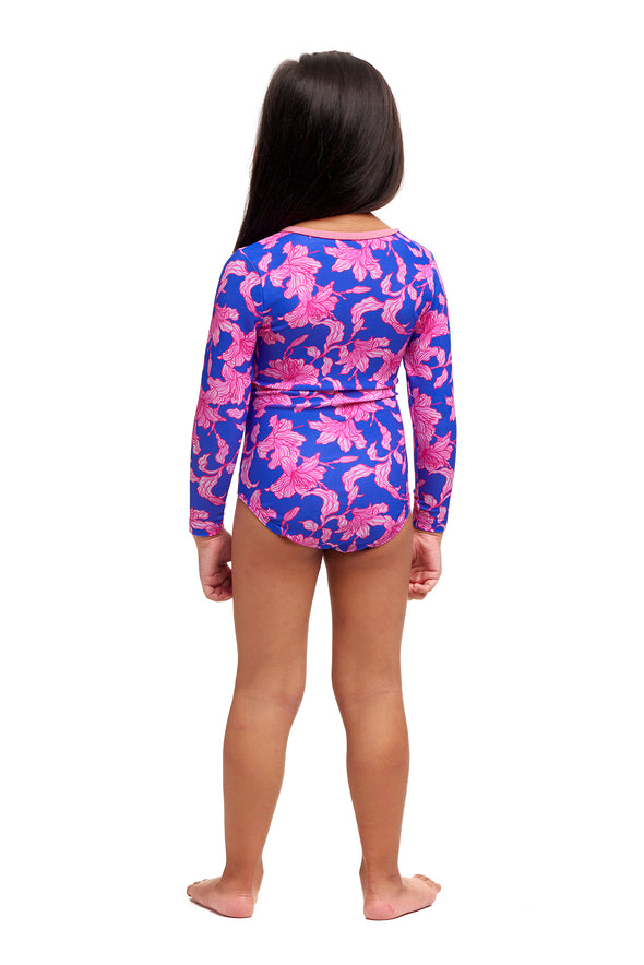 Perfect Petal | Toddler Girls Sun Cover One Piece