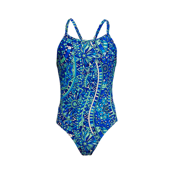 Blues Festival | Girls Diamond Back One Piece