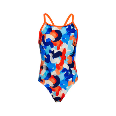 Wet Paint | Girls Diamond Back One Piece