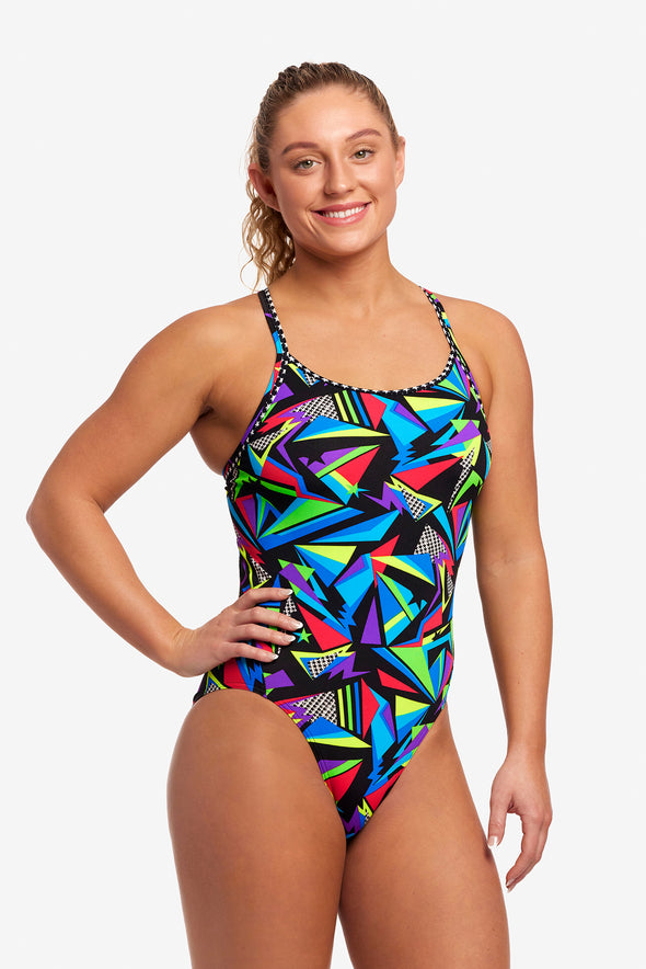 Beat It | Ladies Diamond Back One Piece