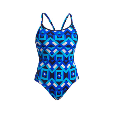 Maillot FUNKITA Fille (8-14ans) Lying Cheet Racerback 2 pieces