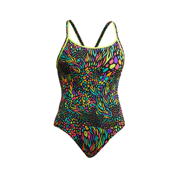 Spot Me | Ladies Diamond Back One Piece