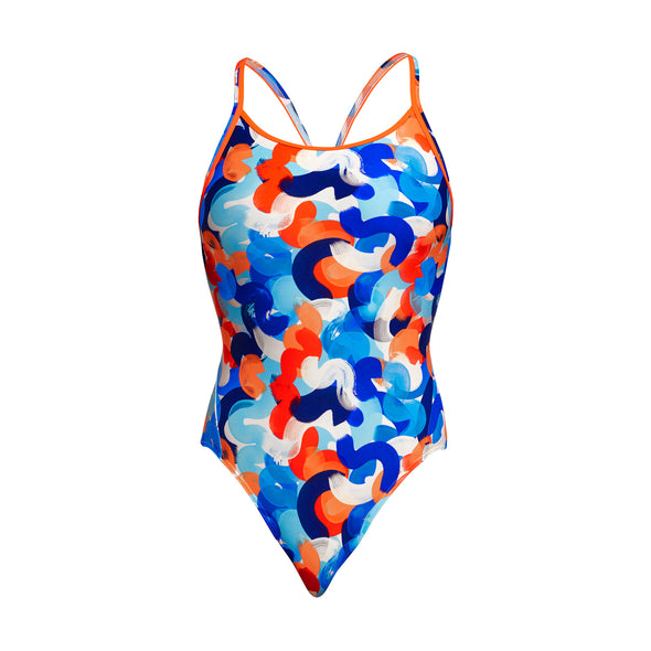 Wet Paint | Ladies Diamond Back One Piece