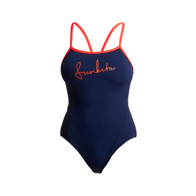 Ocean Fire | Ladies Single Strap One Piece