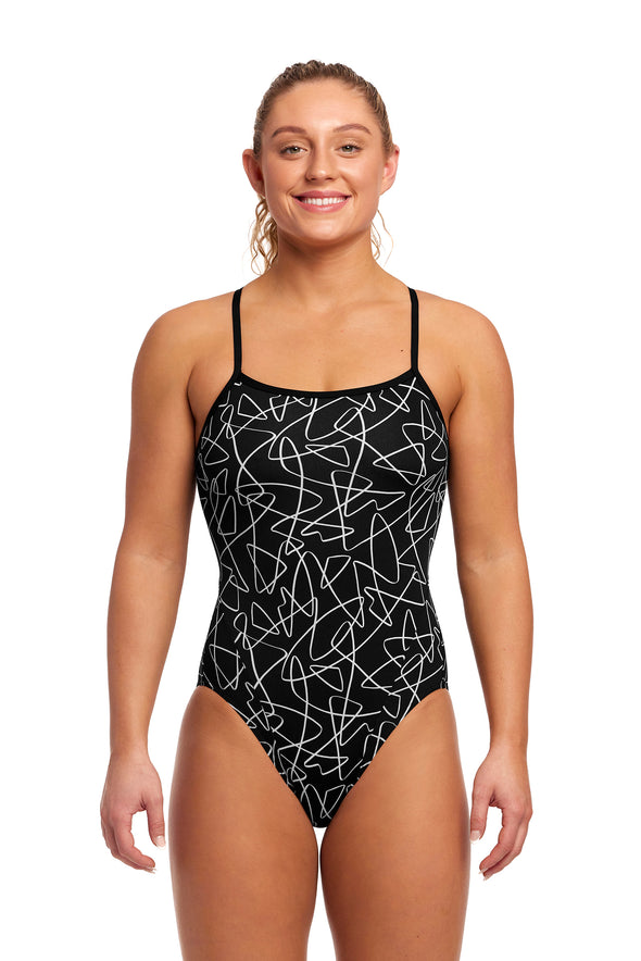 Texta Mess | Ladies Single Strap One Piece