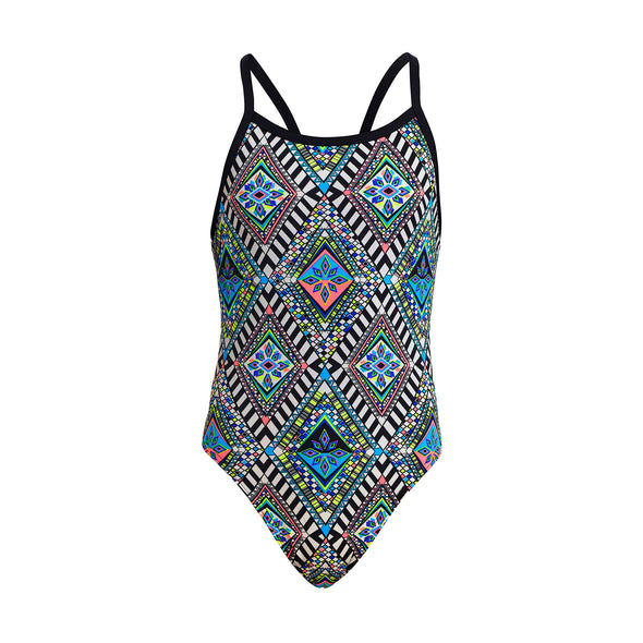 Weave Please | Girls Single Strap One Piece