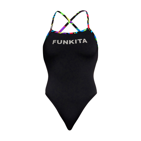 Beat It Black | Ladies Strapped In One Piece