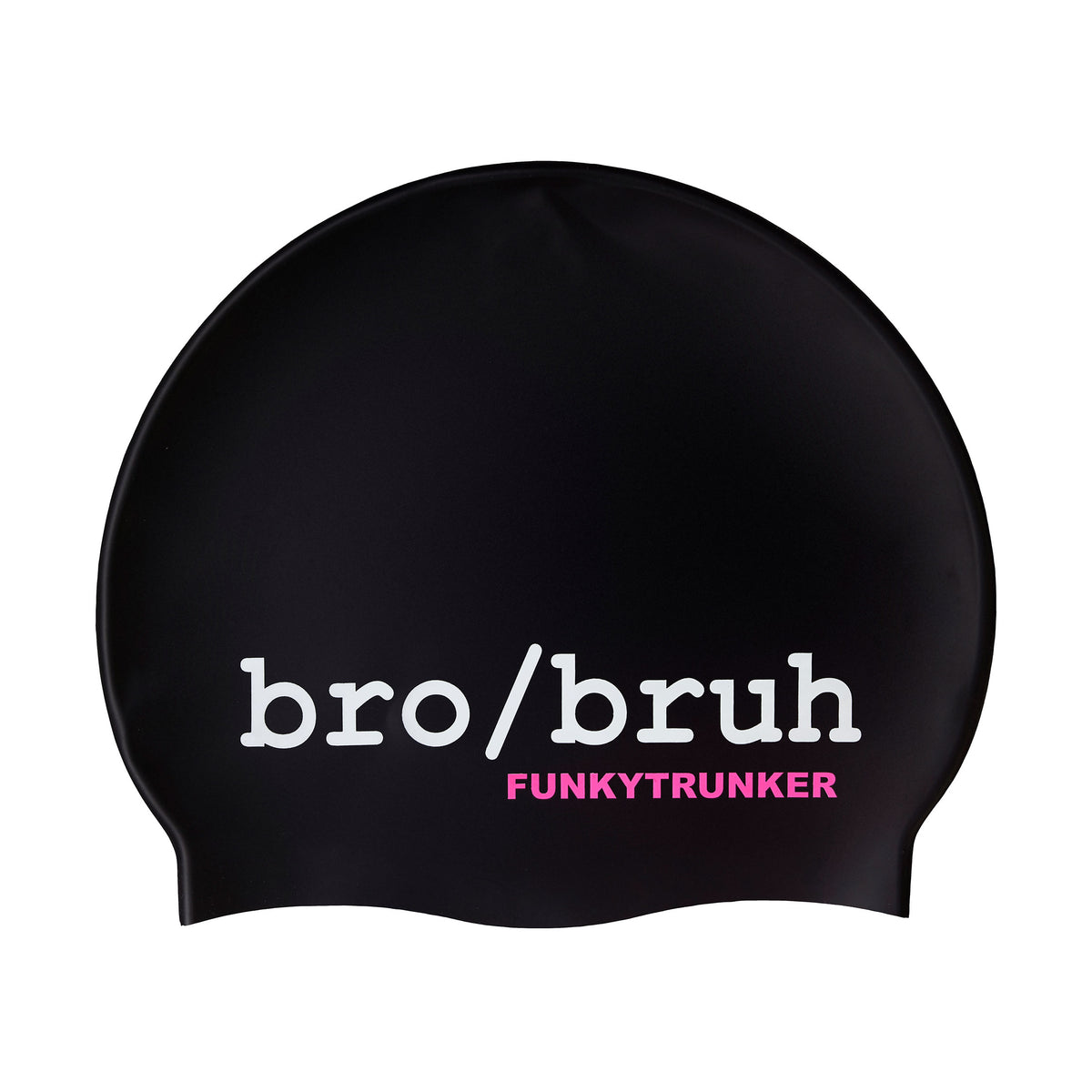 Bro Bruh | Silicone Swimming Cap