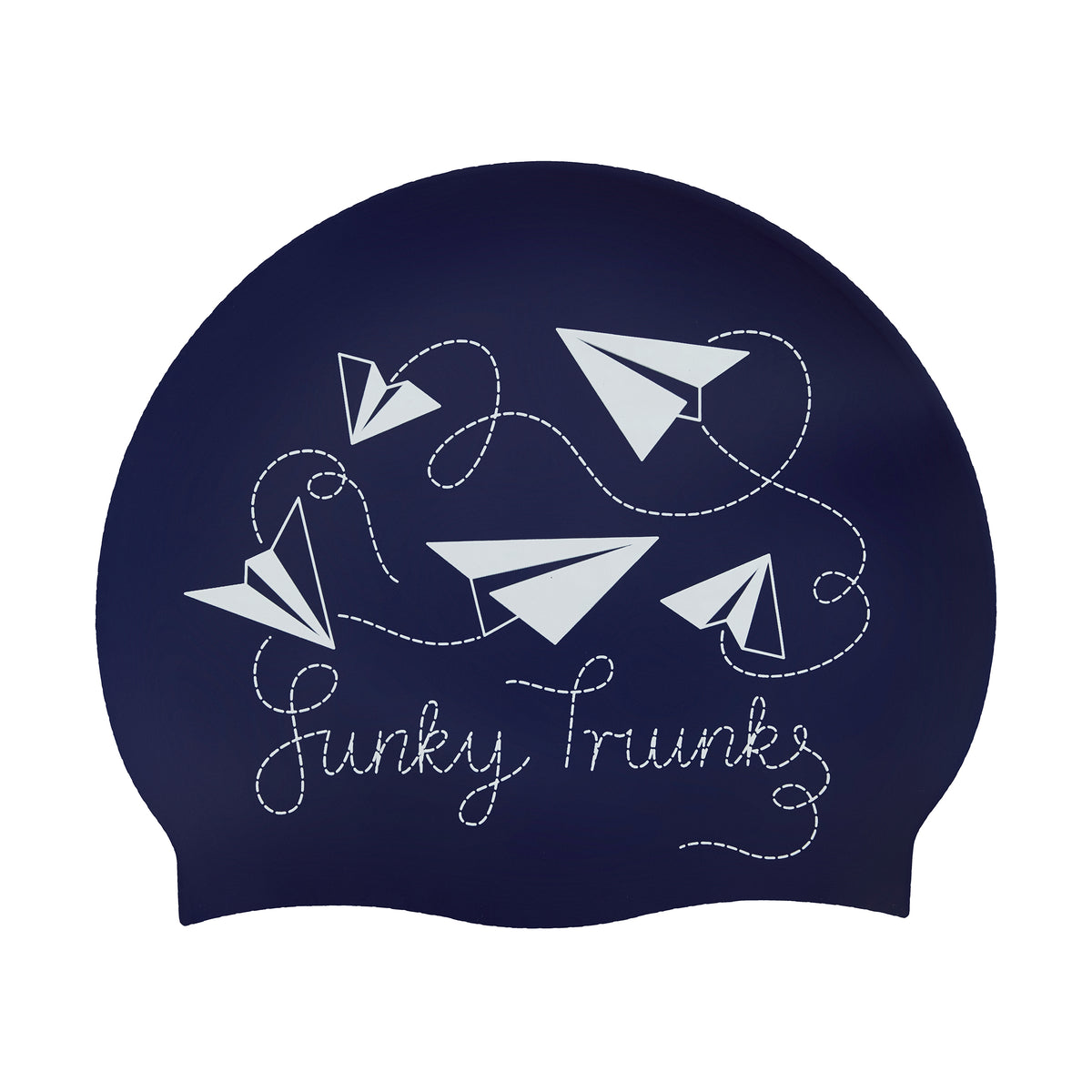 Paper Plain | Silicone Swimming Cap