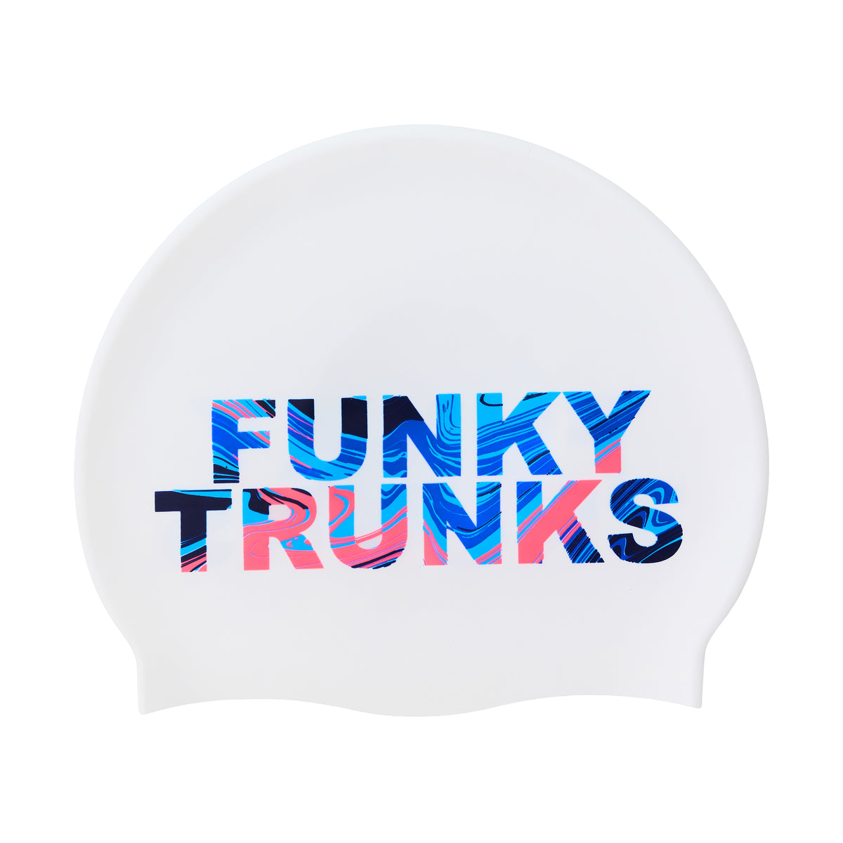 Wave Craze | Silicone Swimming Cap