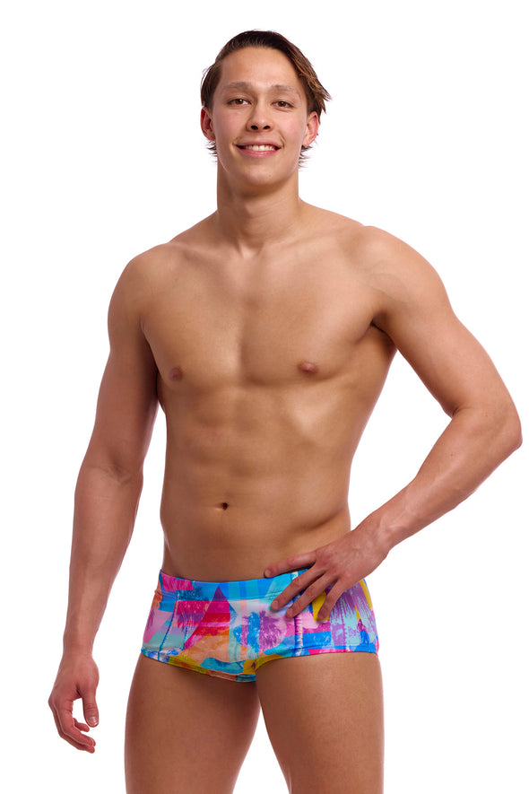 Pixel Paradise | Mens Classic Trunks