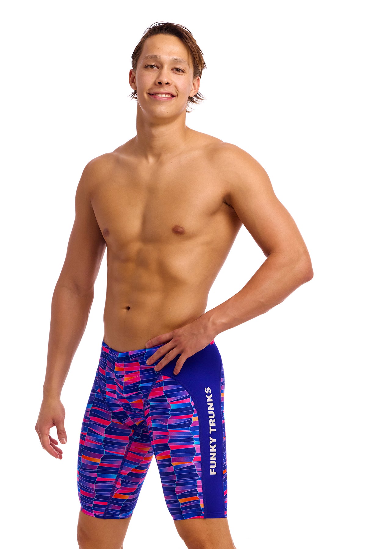 Warped Waves | Mens Training Jammers