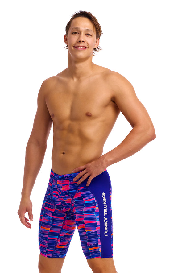 Warped Waves | Mens Training Jammers