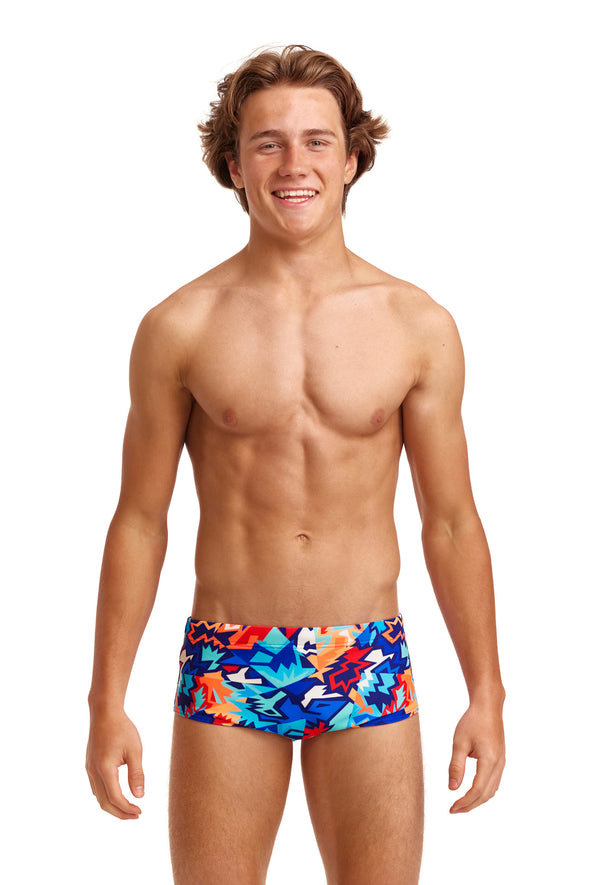 Saw Sea | Boys Sidewinder Trunks