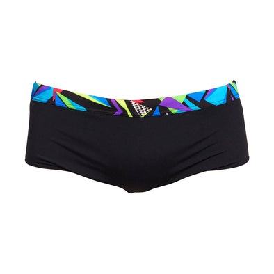 Beat It Black | Mens Sidewinder Trunks