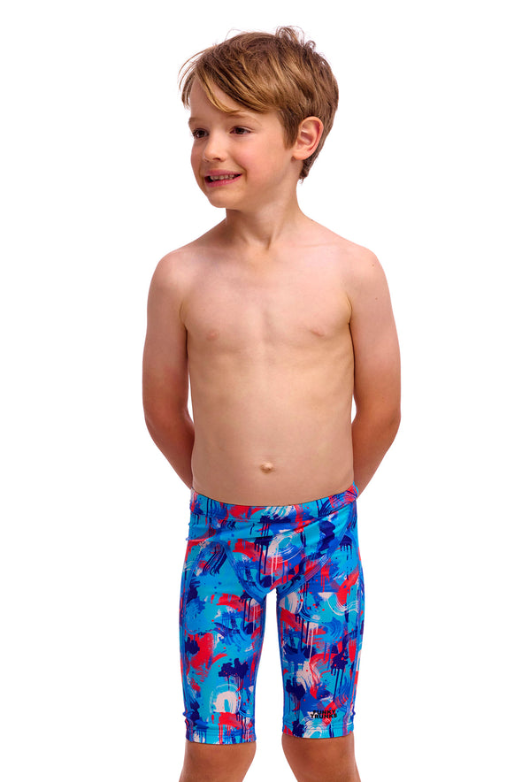 Messy Messy Messy | Toddler Boys Miniman Jammers