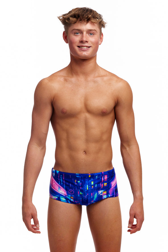 Cyber City | Boys Sidewinder Trunks