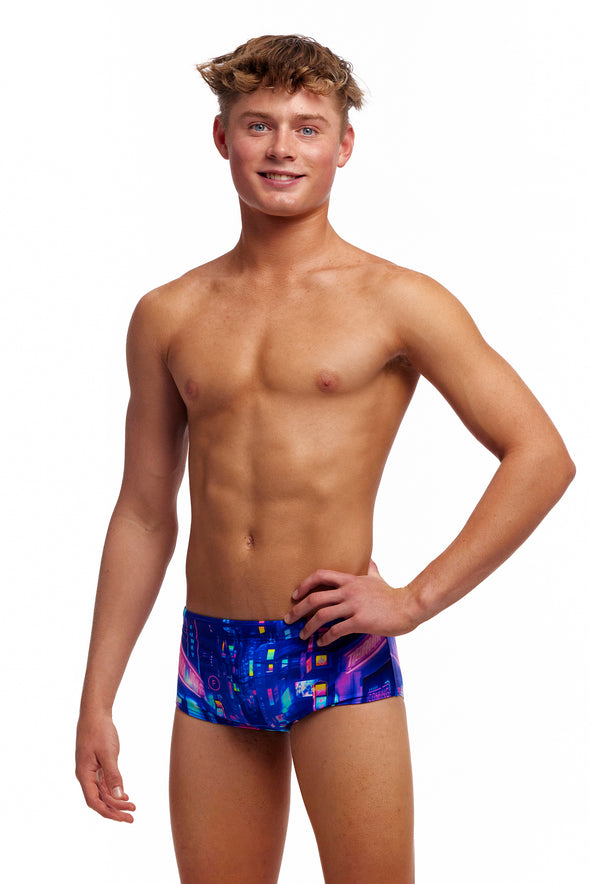 Cyber City | Boys Sidewinder Trunks