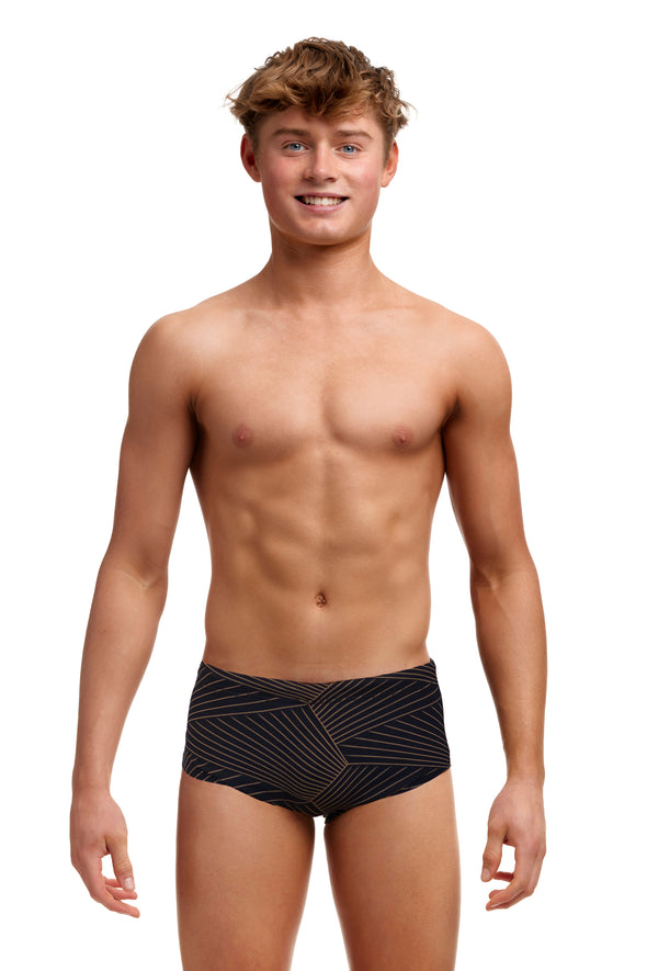 Gold Weaver | Boys Sidewinder Trunks