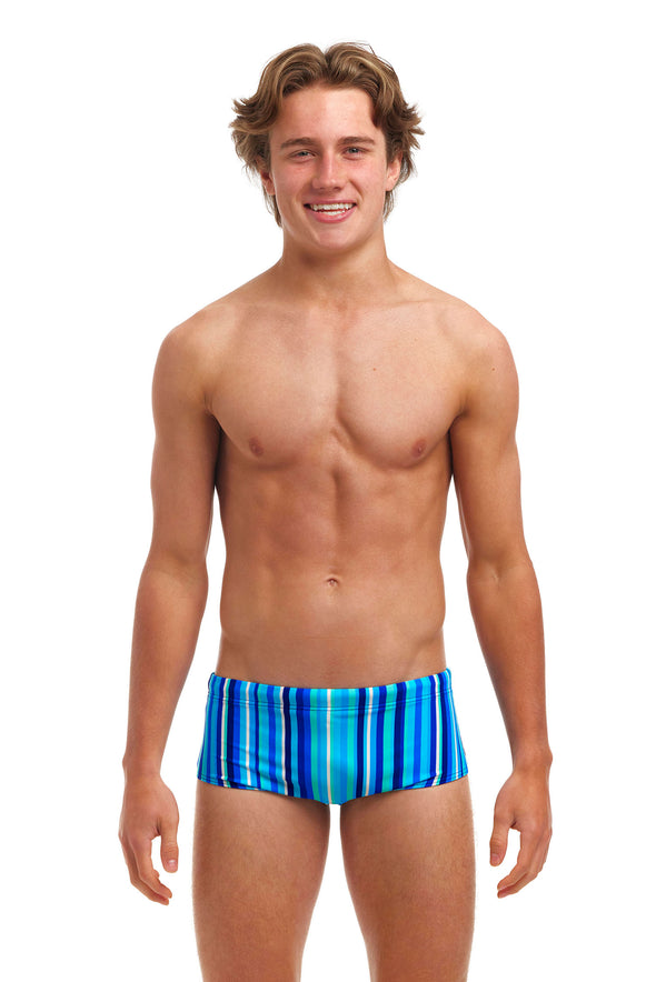 Lane Lines | Boys Sidewinder Trunks