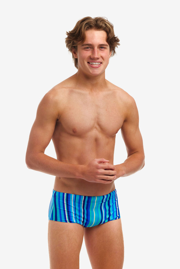 Lane Lines | Boys Sidewinder Trunks