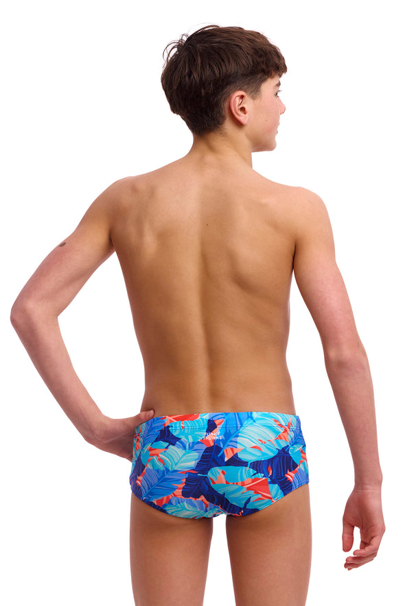 Lotsa Leaves | Boys Sidewinder Trunks