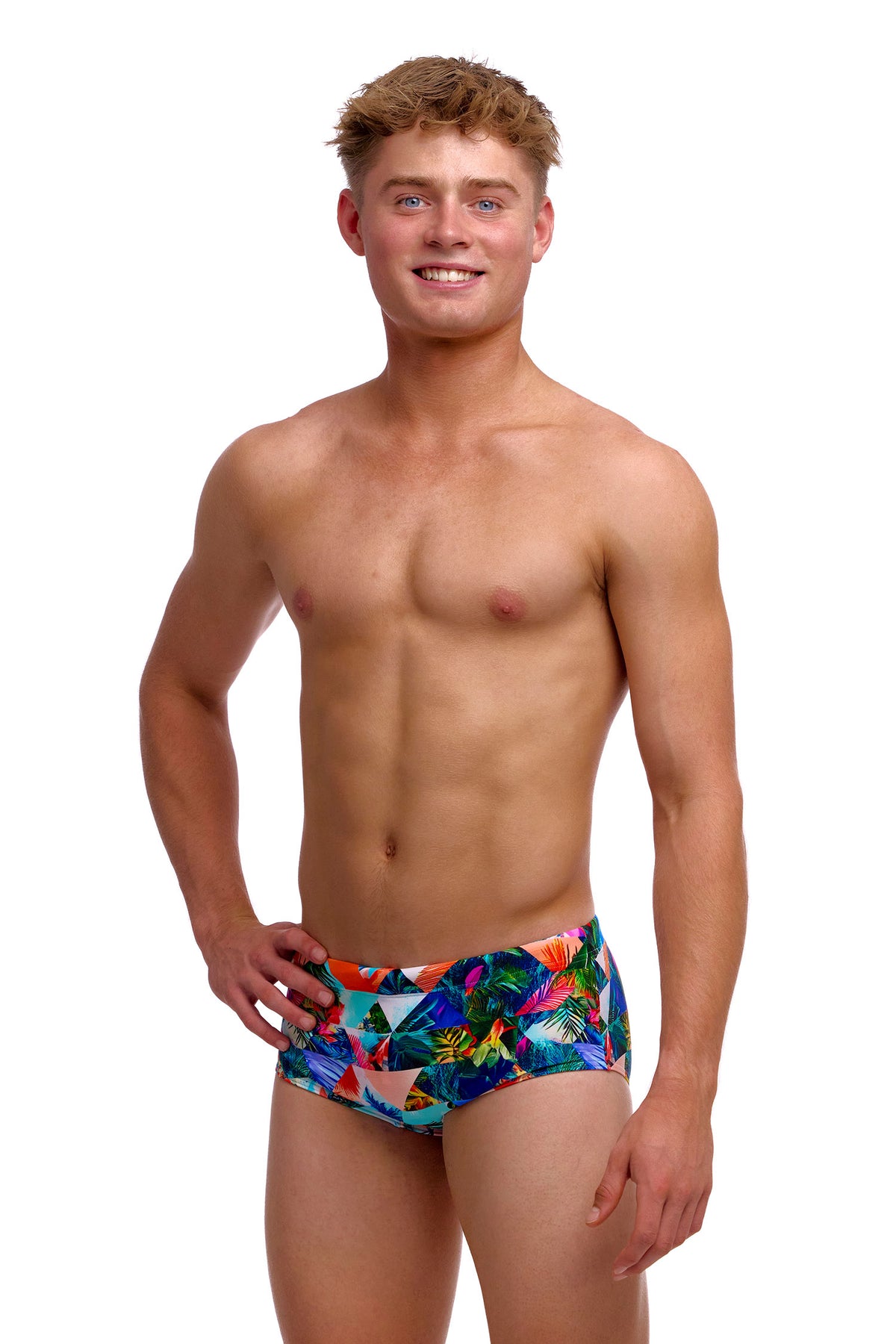 Palm Prism | Boys Sidewinder Trunks