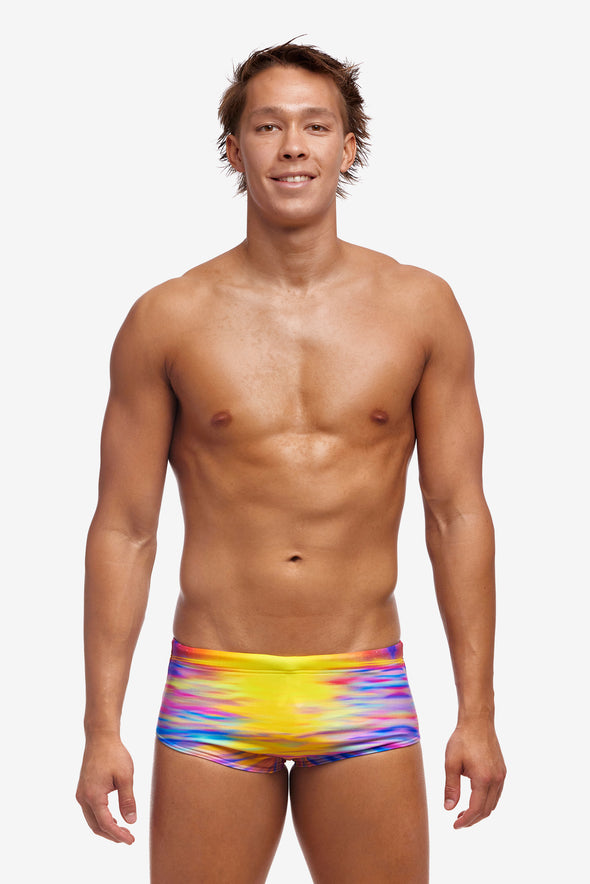 Darkinjung Sunset | Mens Sidewinder Trunks